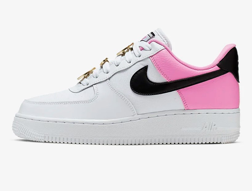 air force 1 noir et blanche femme