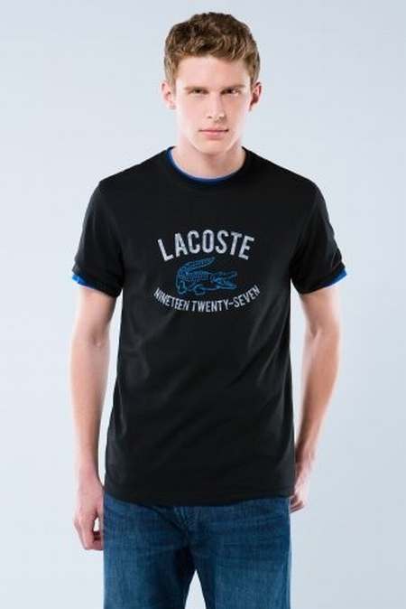 peignoir lacoste homme